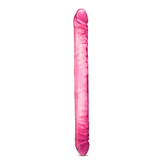 B Yours 18 Inch Double Dildo - Pink