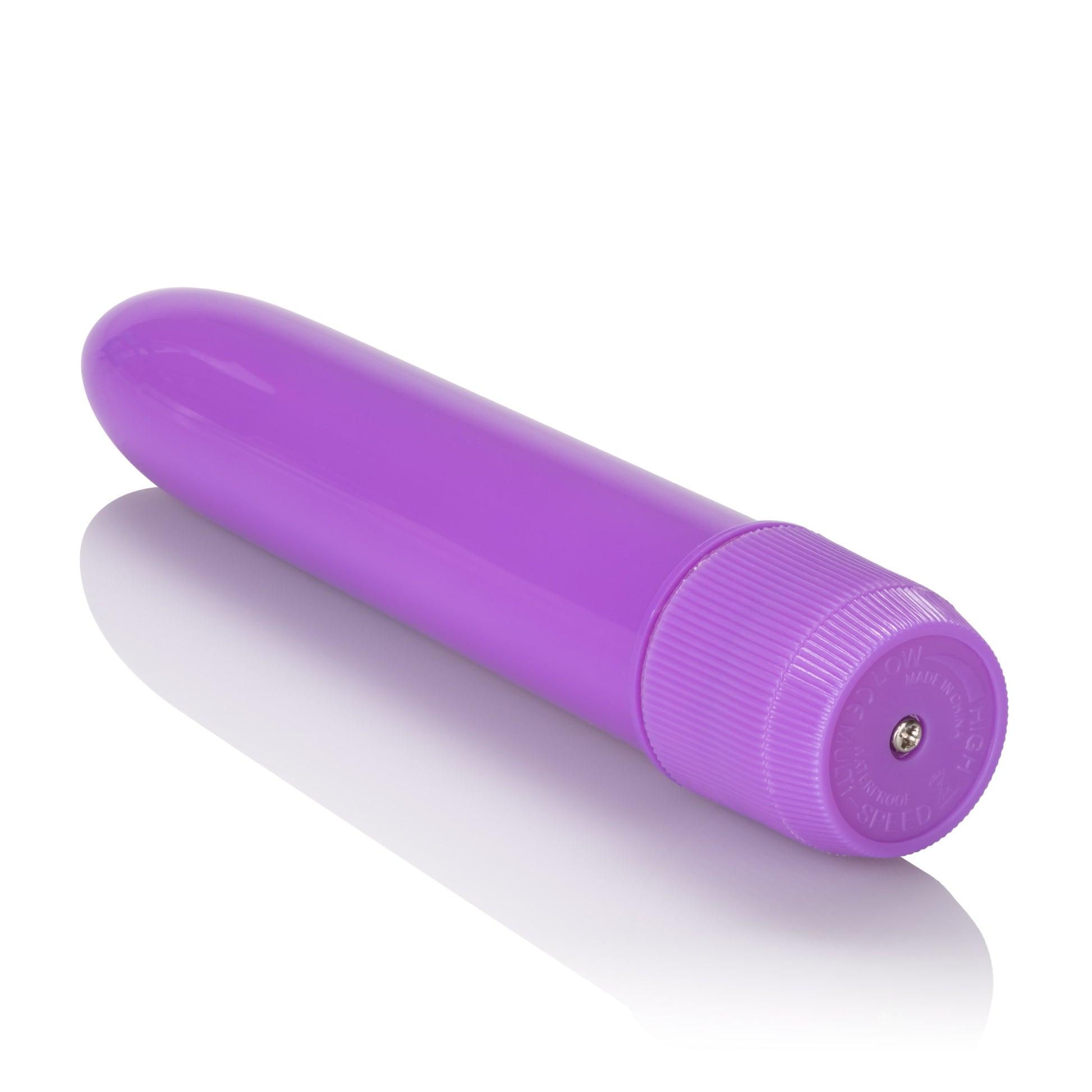 Mini Neon Multi-Speed Vibe 4.5 Inches - Purple