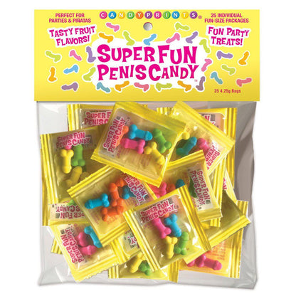 Super Fun Penis Candy 25 Individual Fun-Size Packages