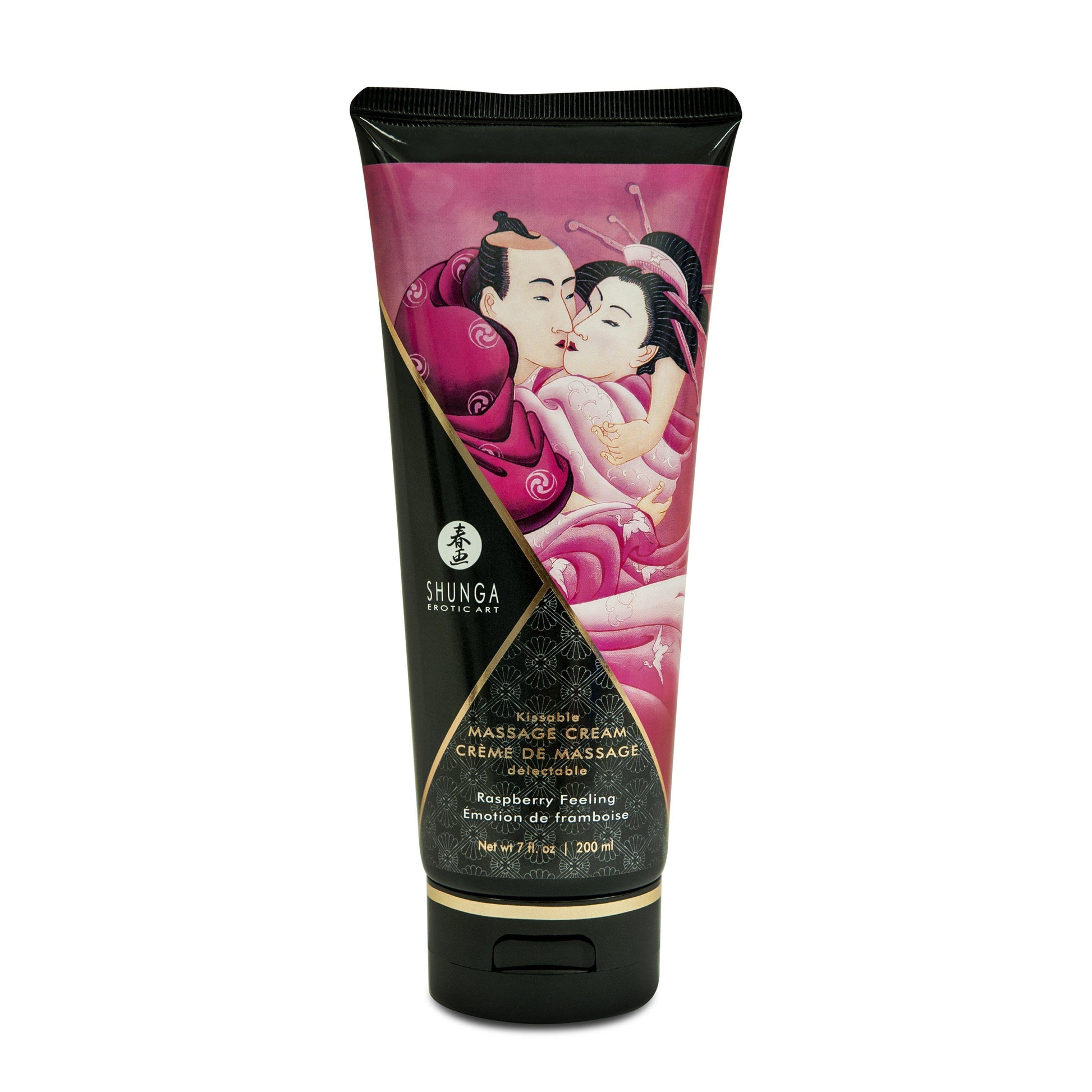 Kissable Massage Cream - Raspberry Feeling - 7  Fl. Oz. / 200 ml