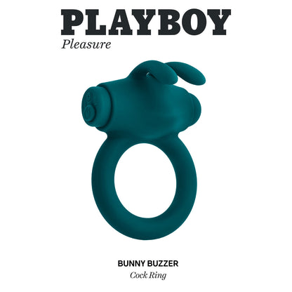 Playboy Pleasure - Bunny Buzzer - Cock Ring - Deep Teal