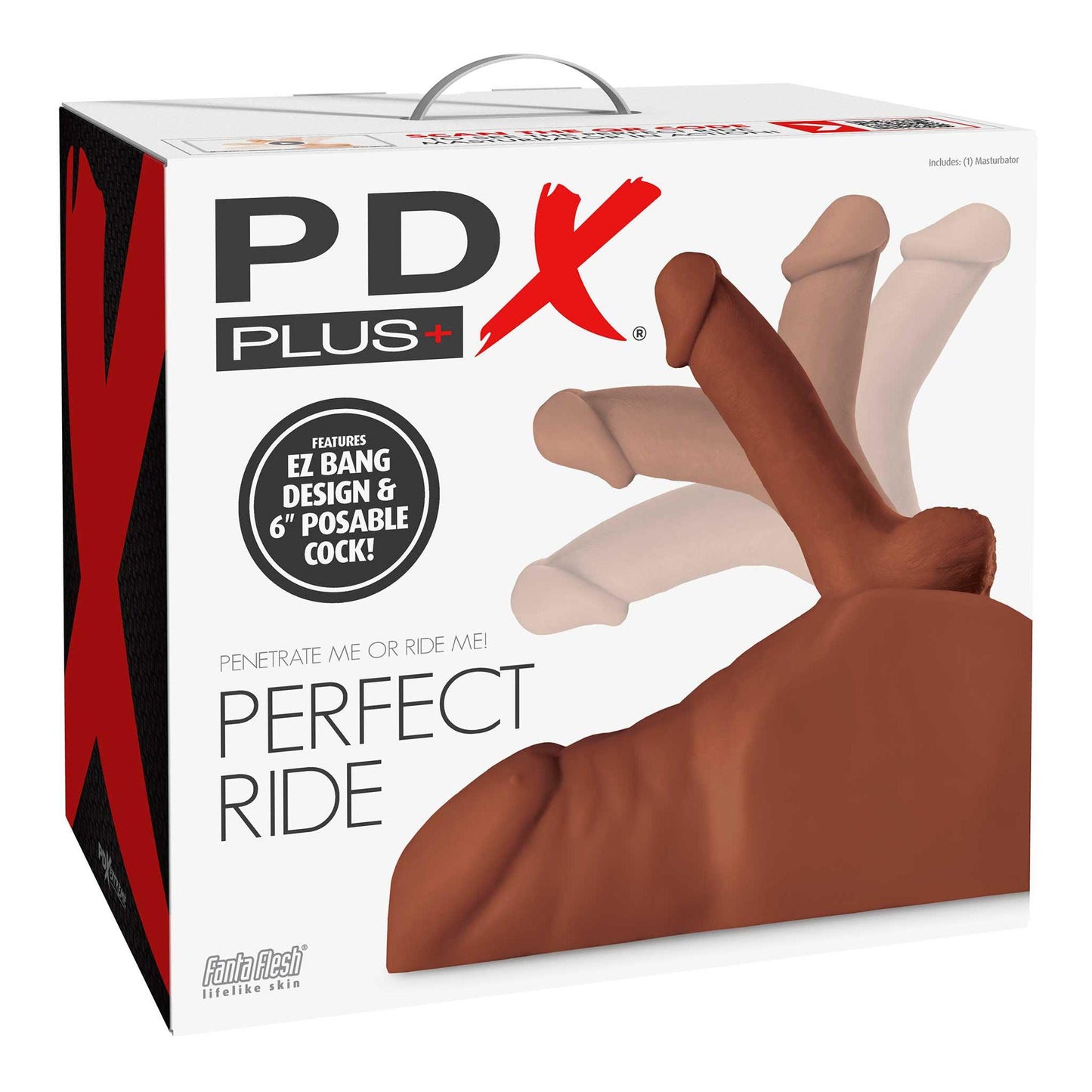 Pdx Extreme Plus Perfect Ride - Brown