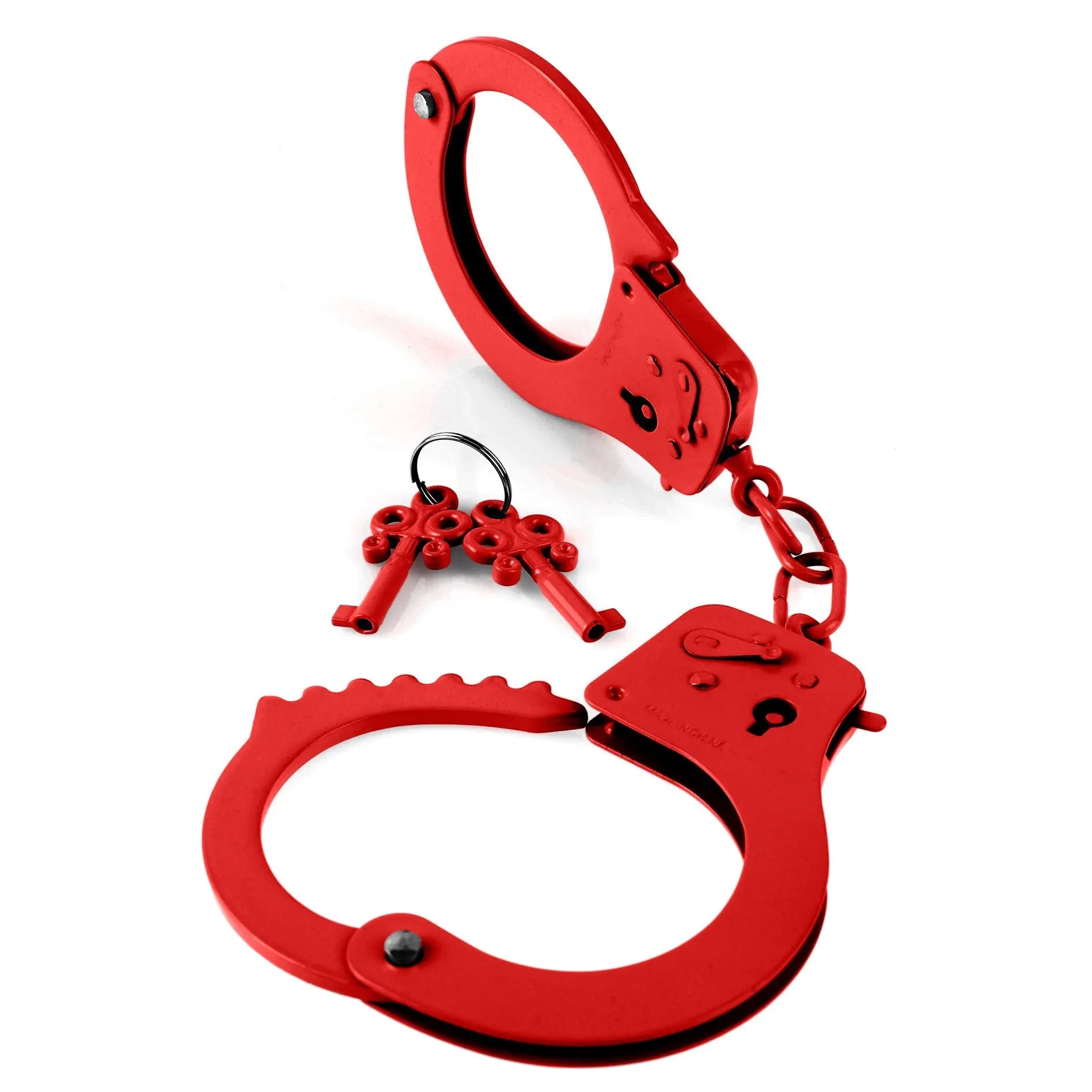Fetish Fantasy Series Metal Handcuffs - Red