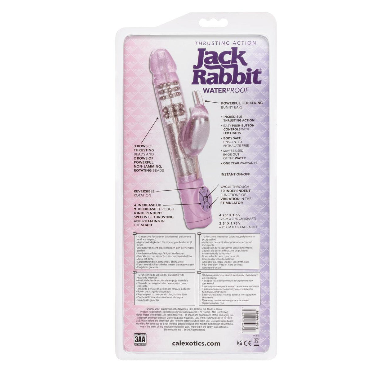 Jack Rabbit Thruster Thrusting Jack Rabbit - CalExotics – Your Adult Toy Store