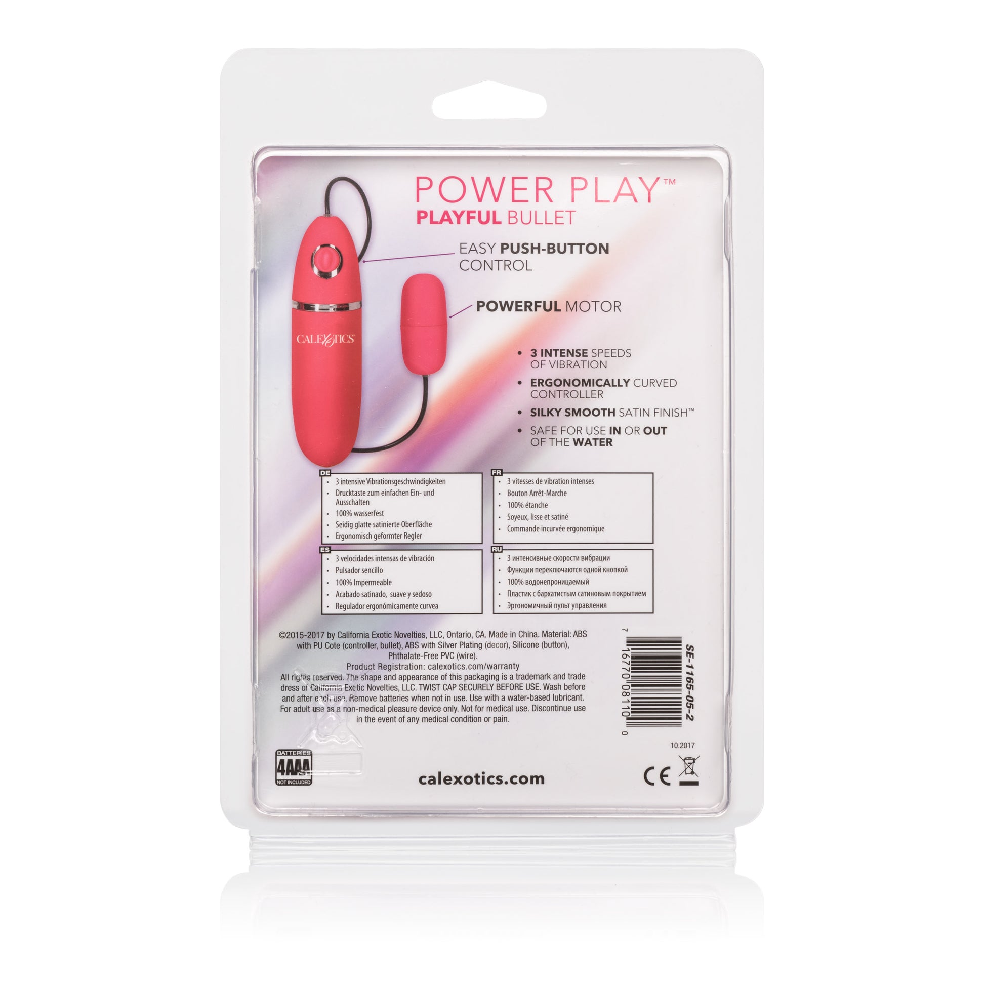 Power Play Playful Bullet - Pink - CalExotics Your Adult Toy Store Power Play Playful Bullet - Pink - CalExotics Your Adult Toy Store